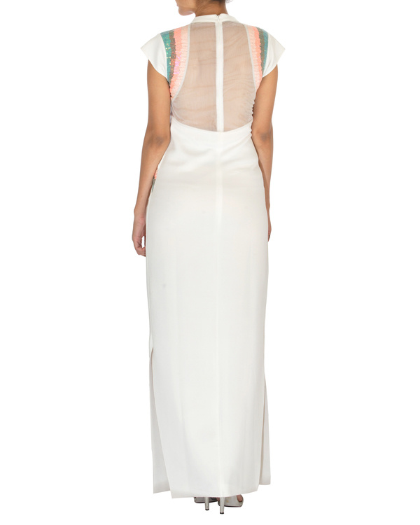 long gown straight cut