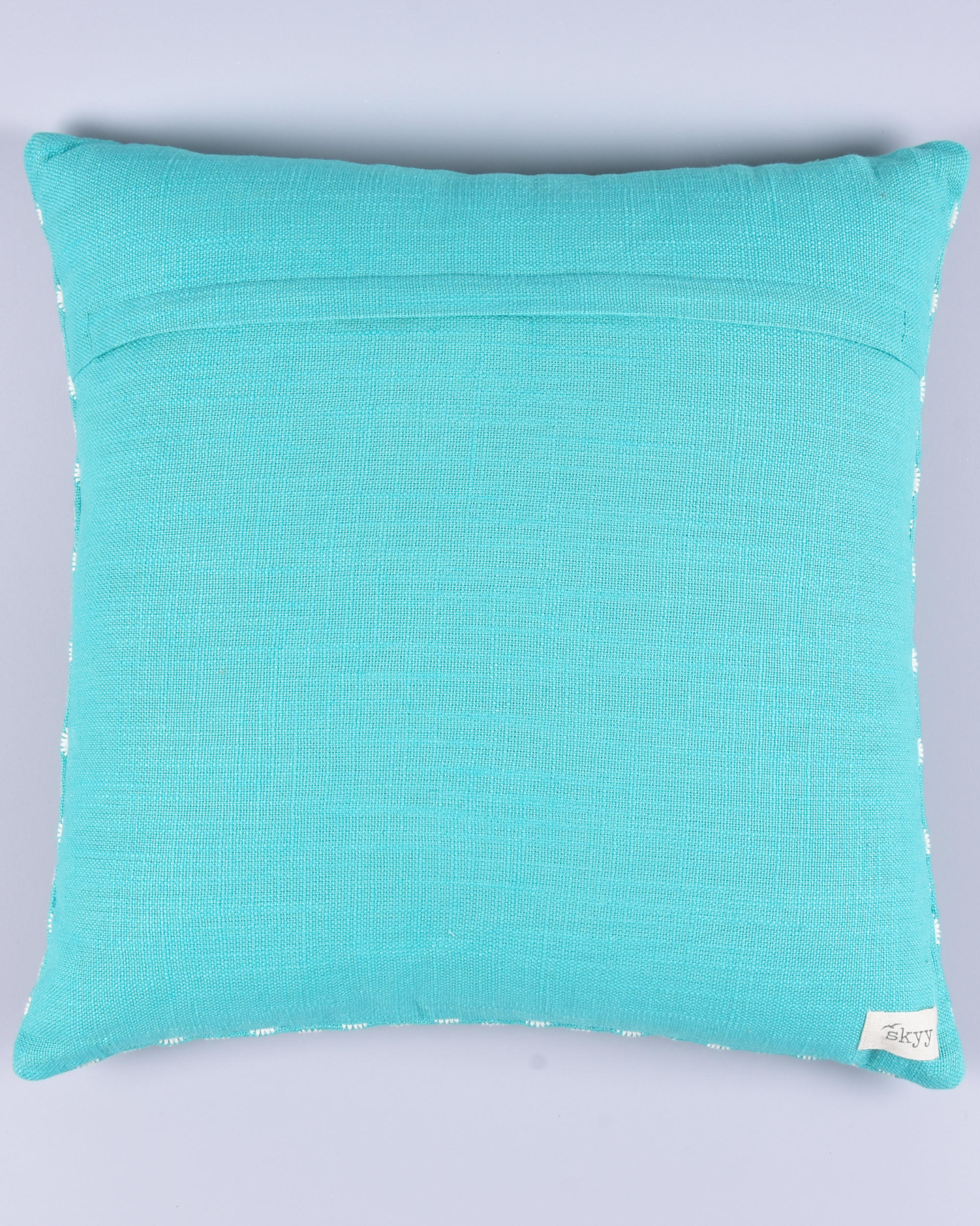 Daisy turquoise cushion cover by Skyy Living The Secret Label