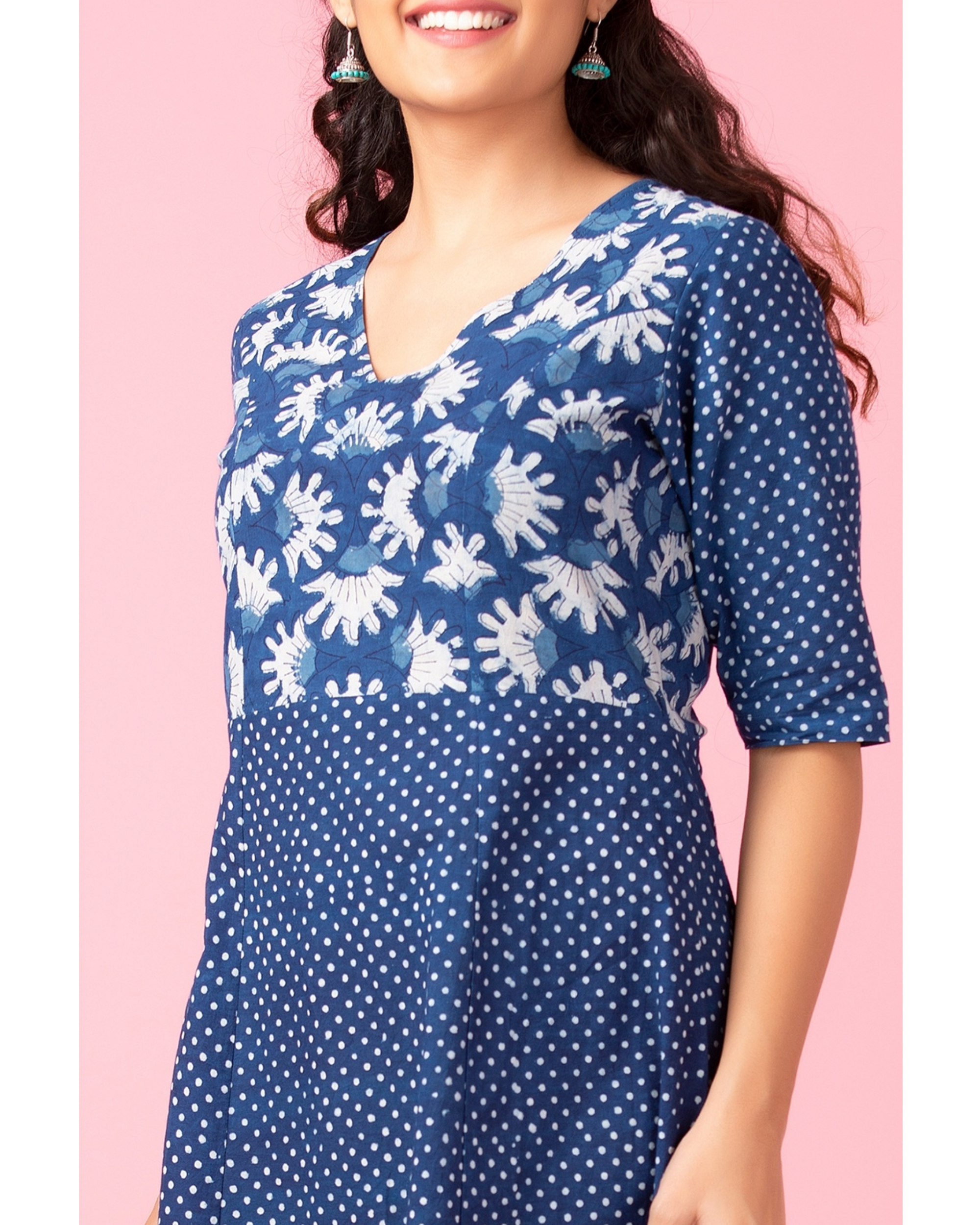 polka dots kurta online