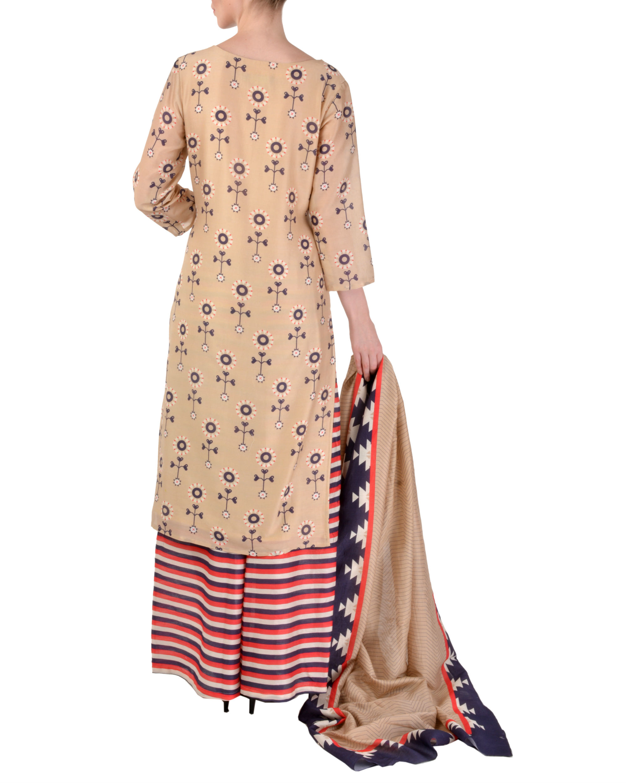 kurta with trouser and dupatta